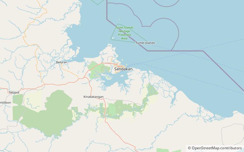 Bai Island location map