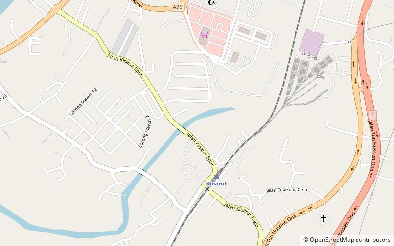 Kinarut location map