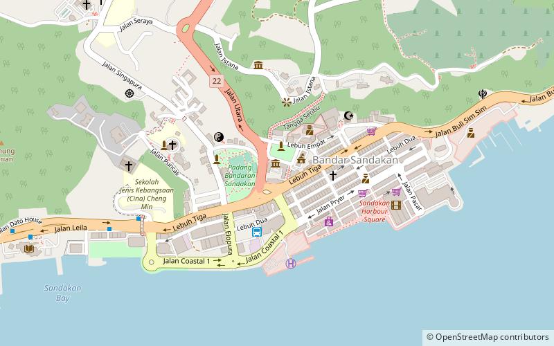 Sandakan Heritage Museum location map