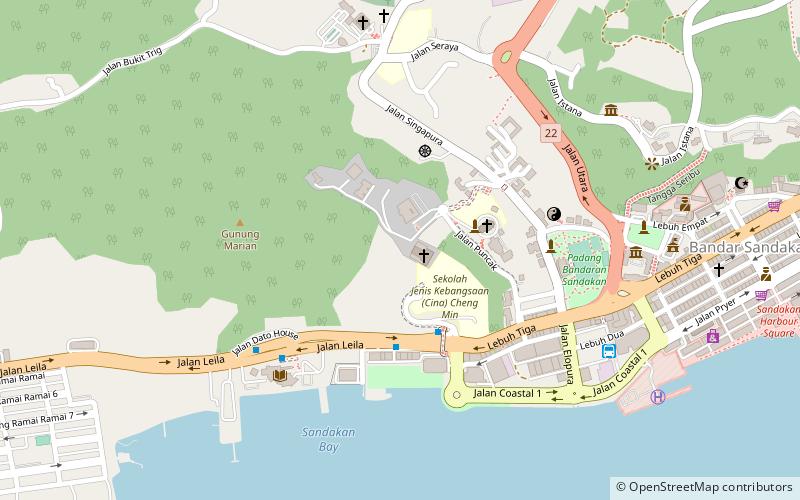 St. Mary's Cathedral location map