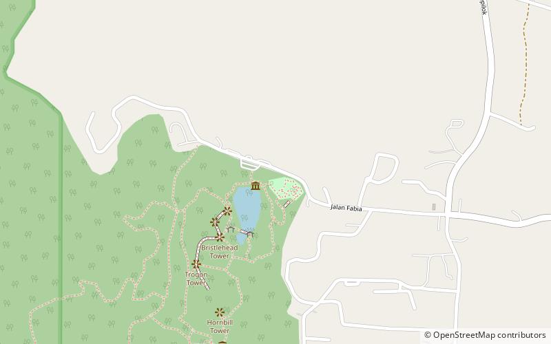 rainforest discovery centre sandakan location map