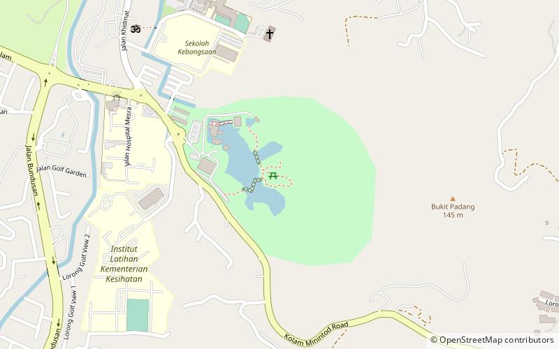 tun fuad stephens park kota kinabalu location map