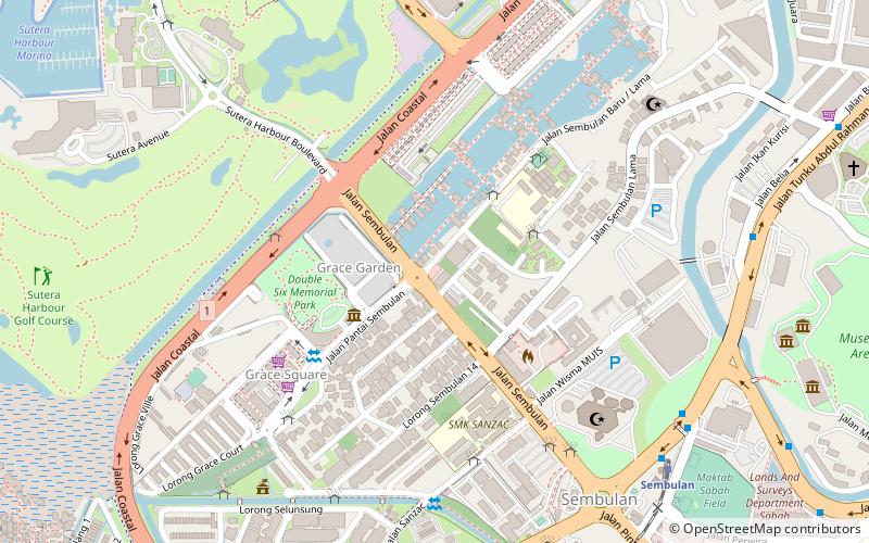 pasar sembulan kota kinabalu location map