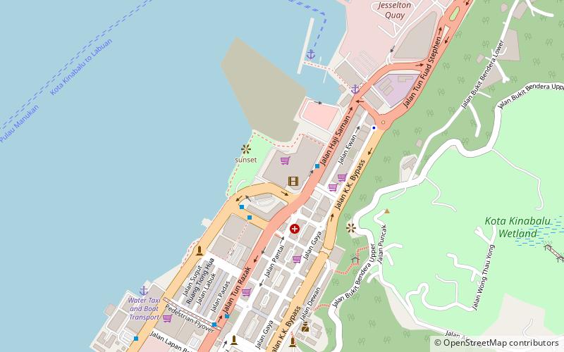 Suria Sabah location map