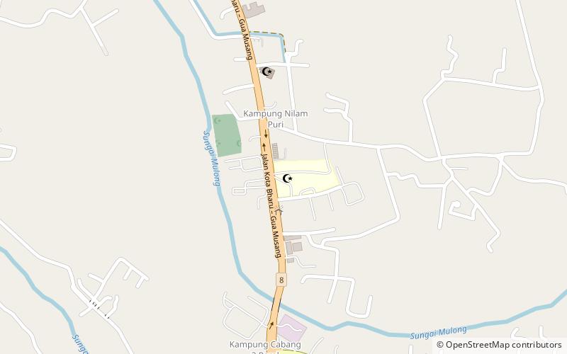 Kampung Laut Mosque location map