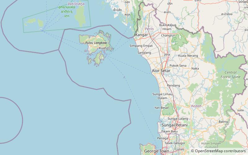 Payar Island location map