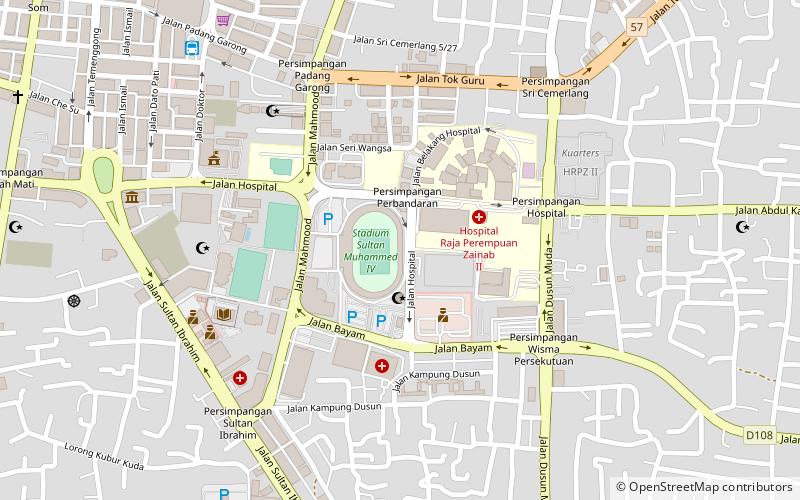 sarawak state stadium kota bharu location map