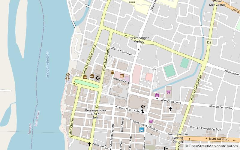 museum and handicraft village kota bharu location map