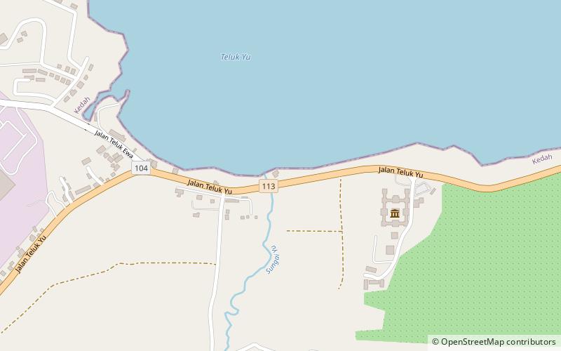 jalan teluk yu location map