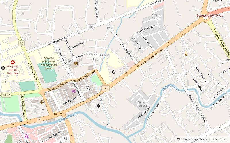 Alwi Mosque location map