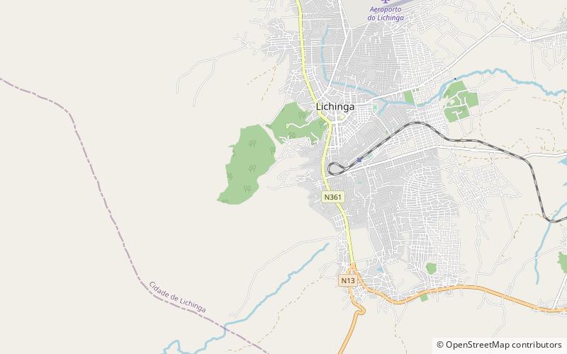 Lichinga location map