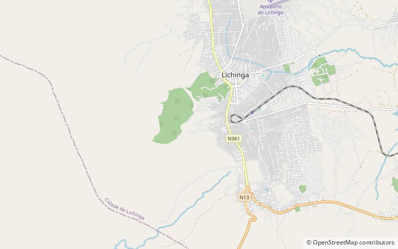 lichinga district location map