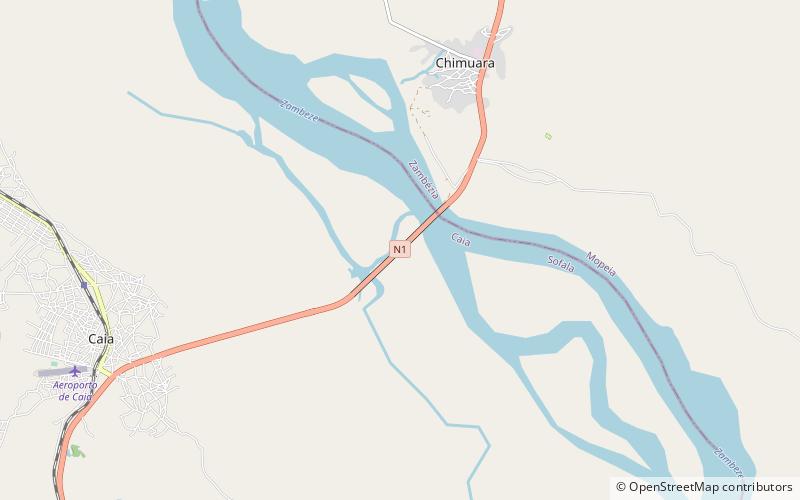 Ponte Armando Guebuza location map