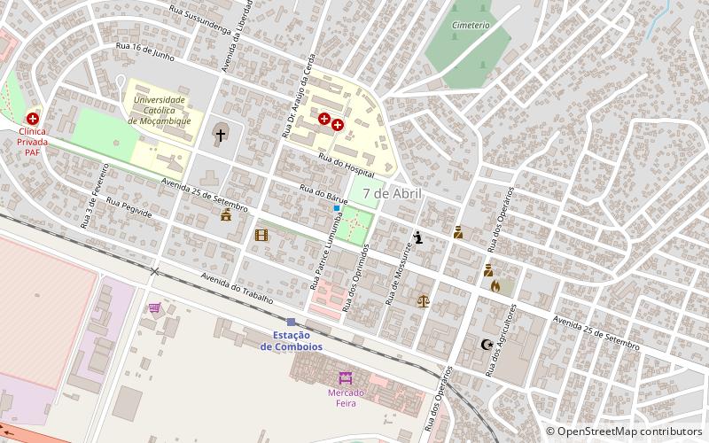 Marechal Samora Machel location map