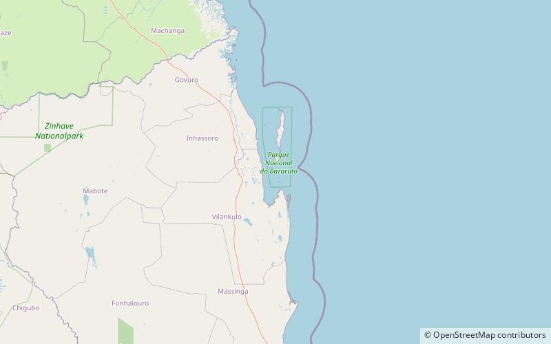 Magaruque Island location map