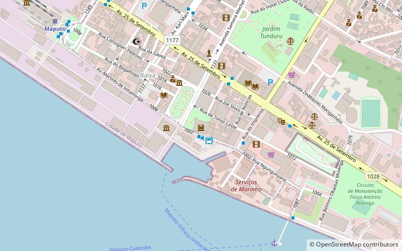 Fortaleza de Maputo location map