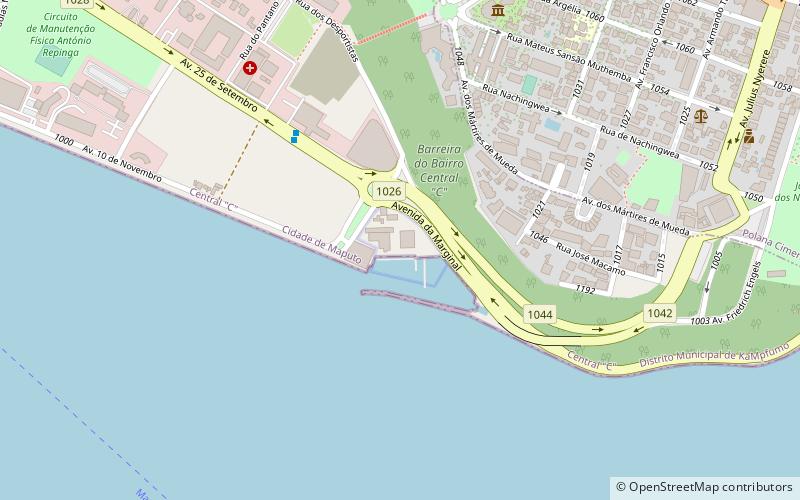 escola nautica de maputo location map