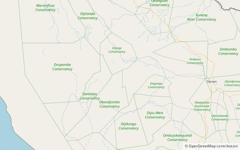 Kaokoveld location map