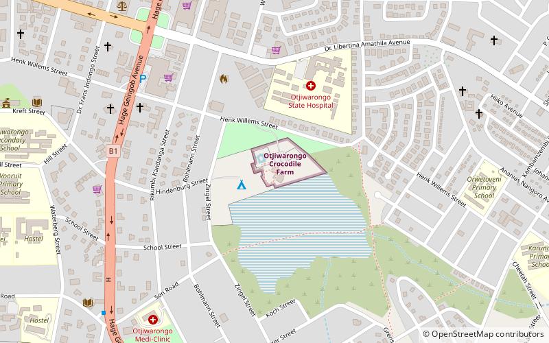 Crocodile Farm location map