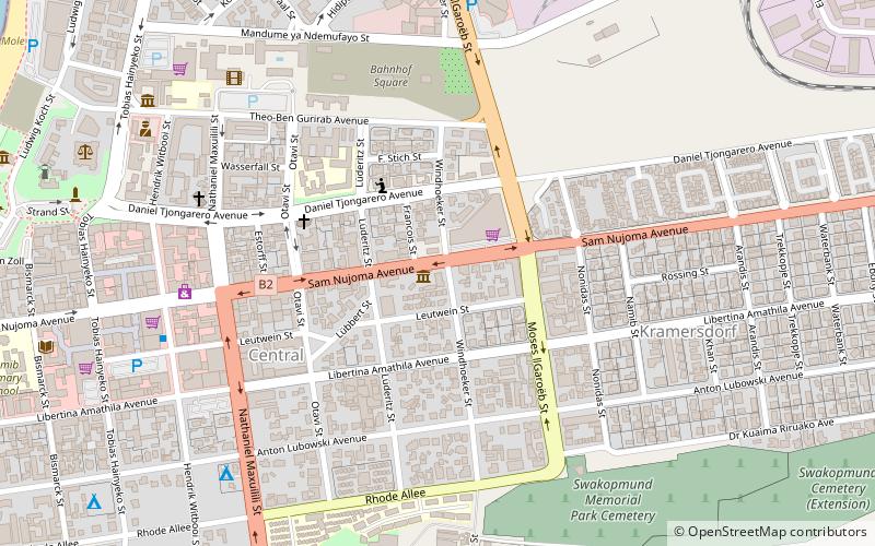 Sam-Cohen-Bibliothek location map