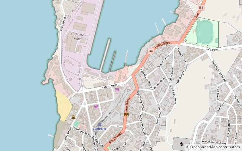 luderitz waterfront location map
