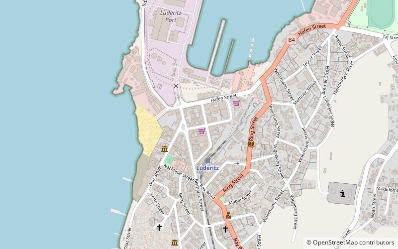 Konzentrationslager in Deutsch-Südwestafrika location map