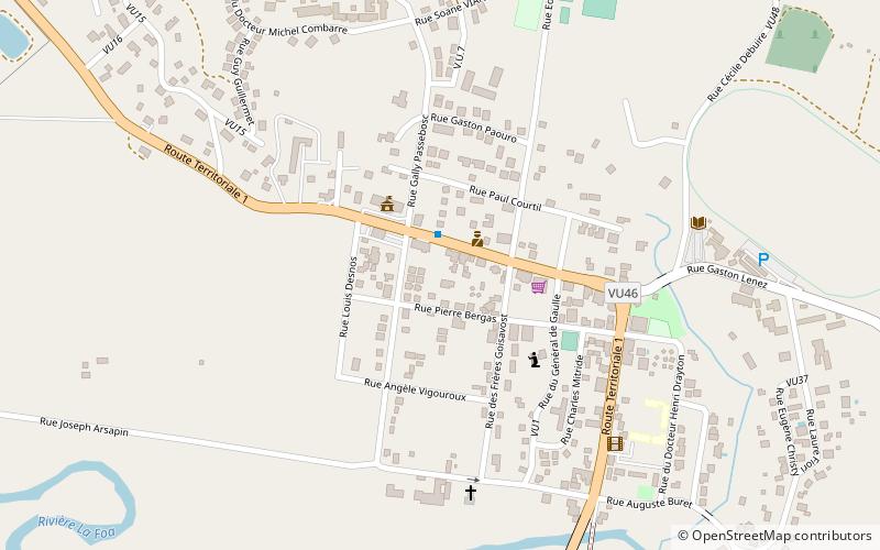 La Foa location map