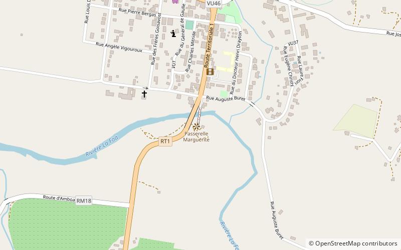 margaret bridge la foa location map