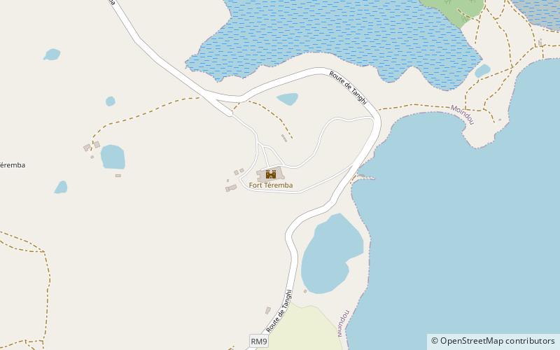 fort teremba la foa location map