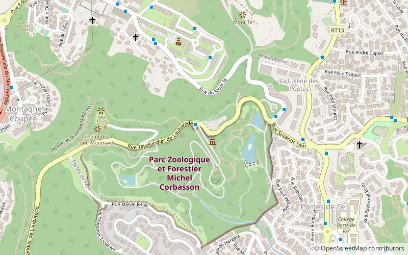 parc zoologique et forestier noumea location map