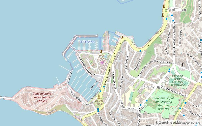 centre commercial port plaisance noumea location map
