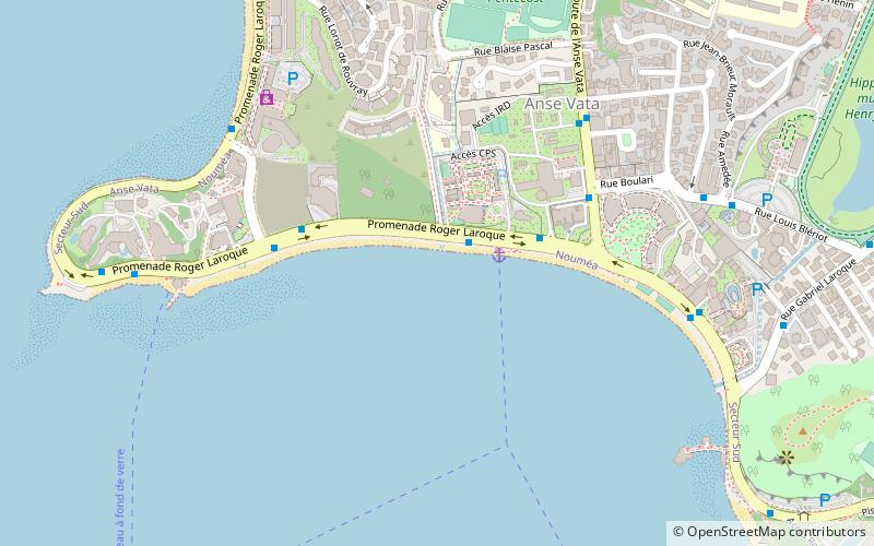 plage de lanse vata noumea location map