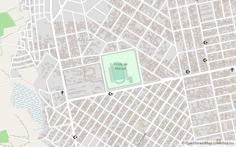 Stade de Maradi location map