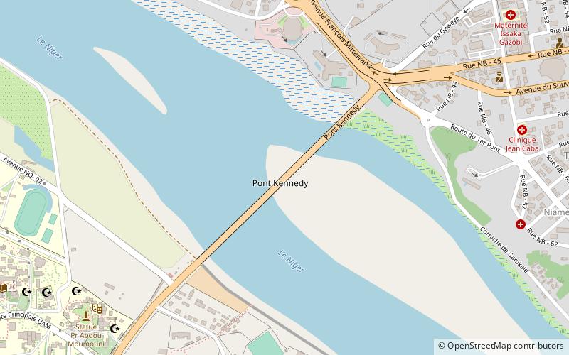Kennedy Bridge location map