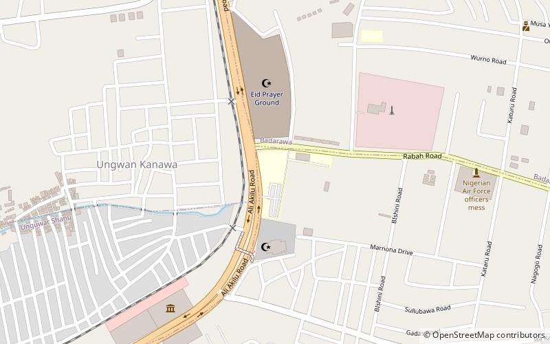 Arewa House location map
