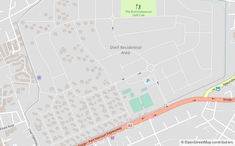 shell residential area port harcourt location map