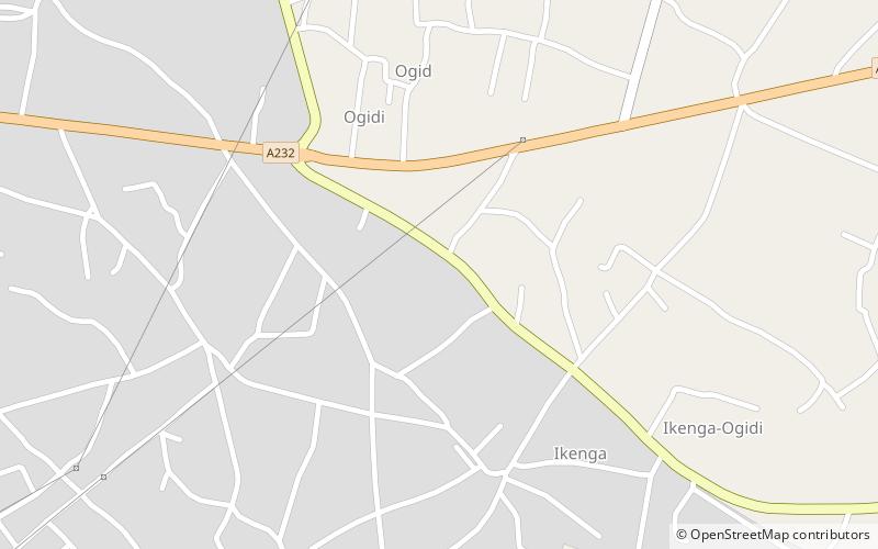 Ogidi location map