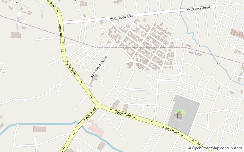 Abakaliki location map