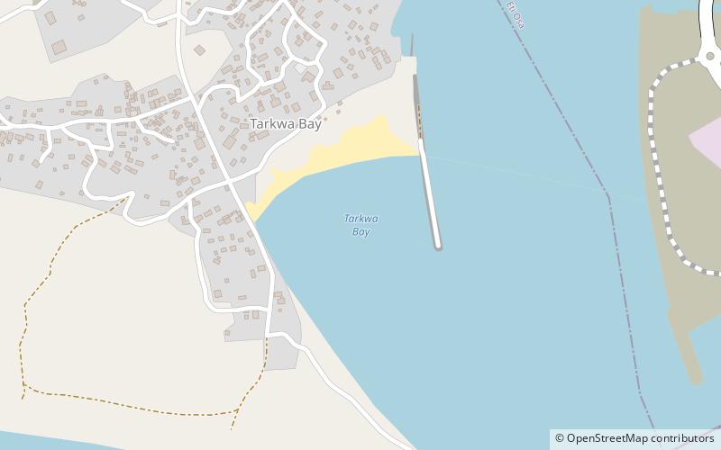 Tarkwa Bay location map