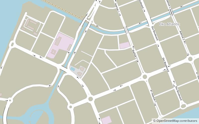 Eko Pearl Towers location map