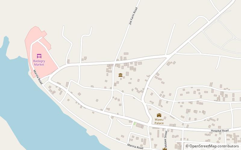 former slave market badagry location map