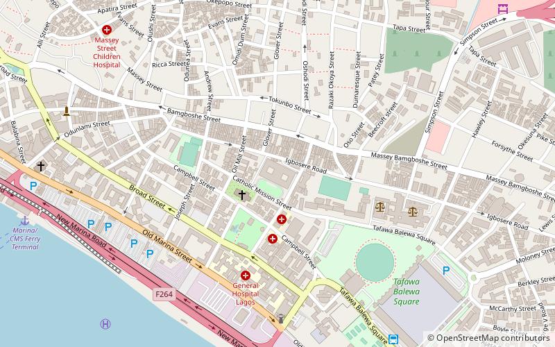 Île Lagos location map