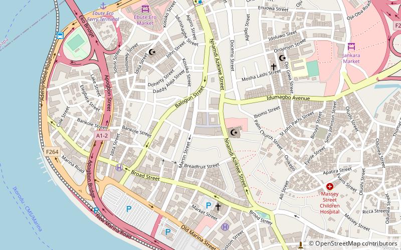 Shitta-Bey Mosque location map