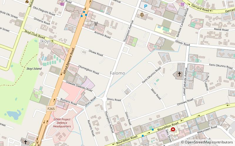 Ikoyi location map