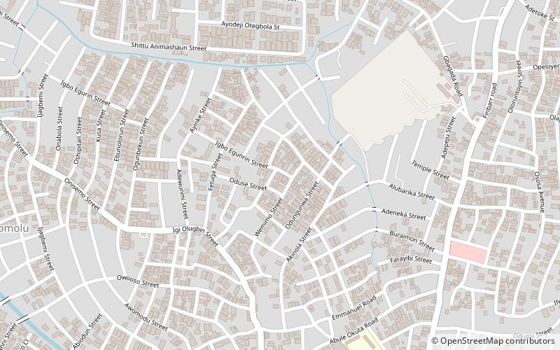 Shomolu location map