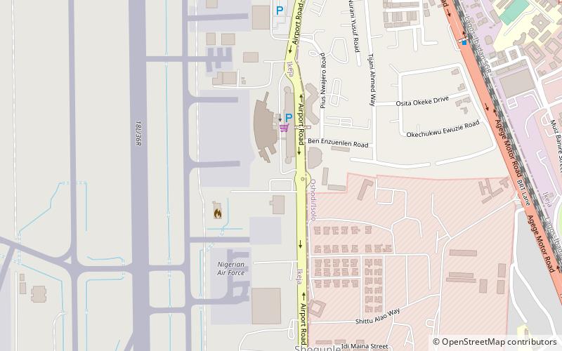 Ikeja City Mall location map