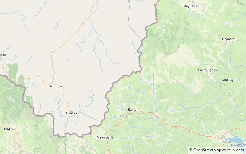 chappal waddi gashaka gumti nationalpark location map