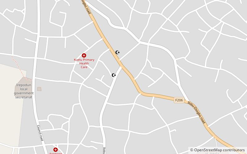 ilobu oshogbo location map