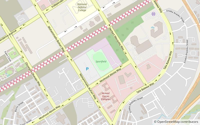 old parade ground abuya location map