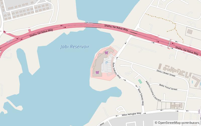 jabi lake mall abuja location map